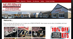 Desktop Screenshot of mufflerman.net